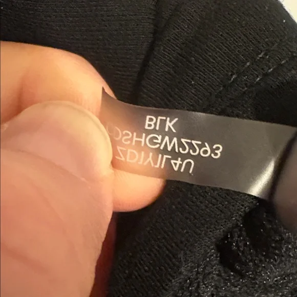 Calvin Klein Black Long Sleeve sweatshirt Dress size Women’s M Like new - Picture 8 of 10